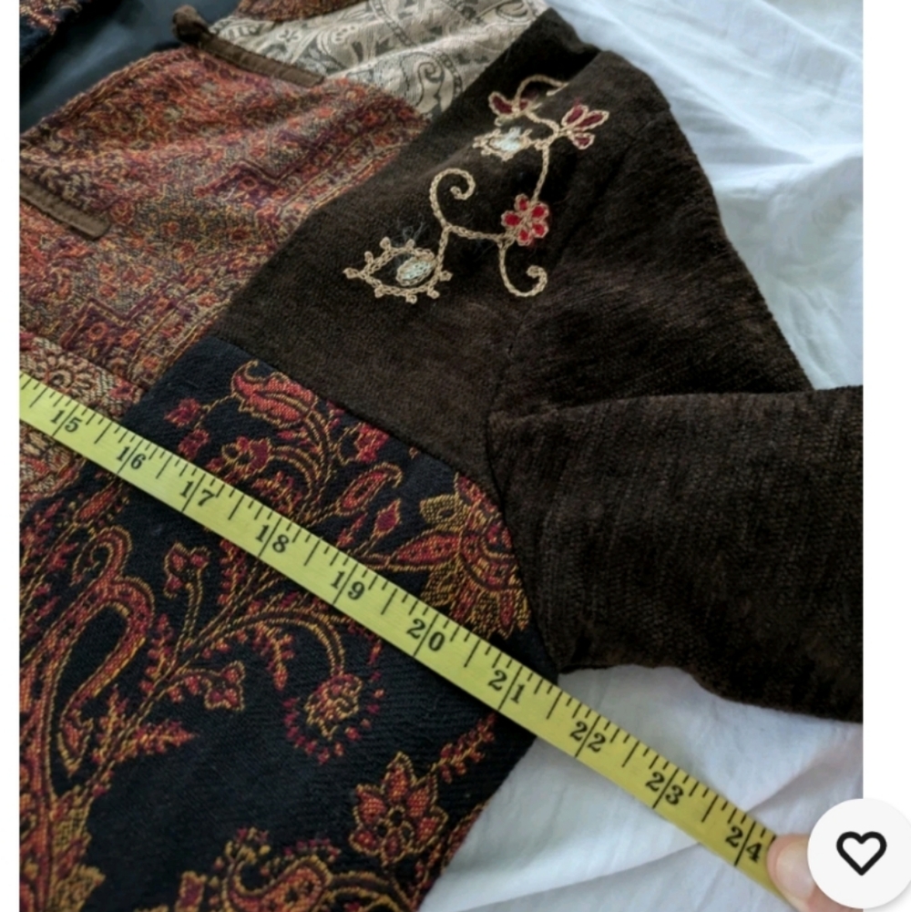 Vintage White Stag Patchwork Jacket - Picture 4 of 5